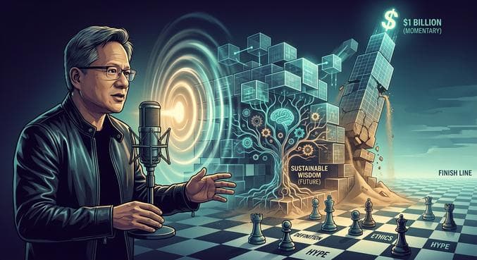 當AGI成為一場定義遊戲:黃仁勳的「此刻」與人工智慧的未來